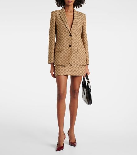 Gucci Blazer en toile GG - Gucci - Modalova