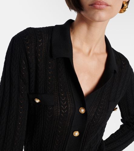Cardigan en coton et cachemire - Alessandra Rich - Modalova