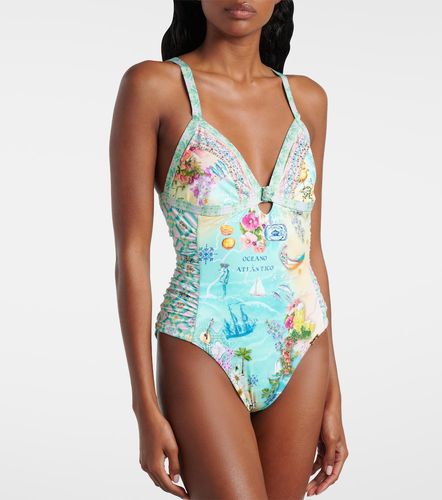 Maillot de bain imprimé à ornements - Camilla - Modalova