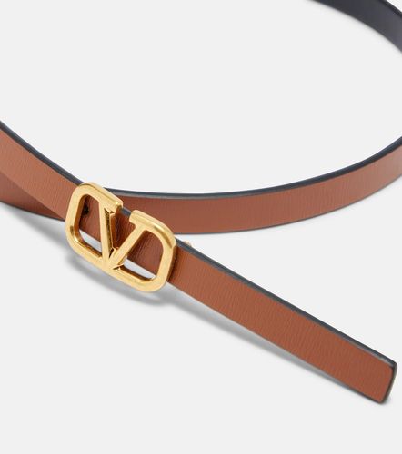 Ceinture VLogo en cuir - Valentino Garavani - Modalova