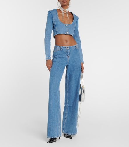 Veste raccourcie en jean - Magda Butrym - Modalova
