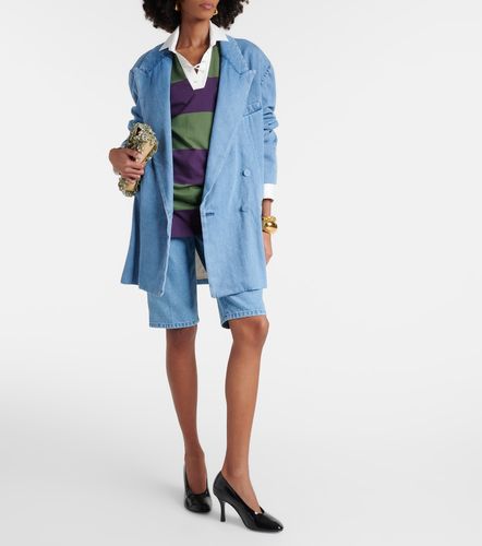 Blazer oversize en jean - Dries Van Noten - Modalova