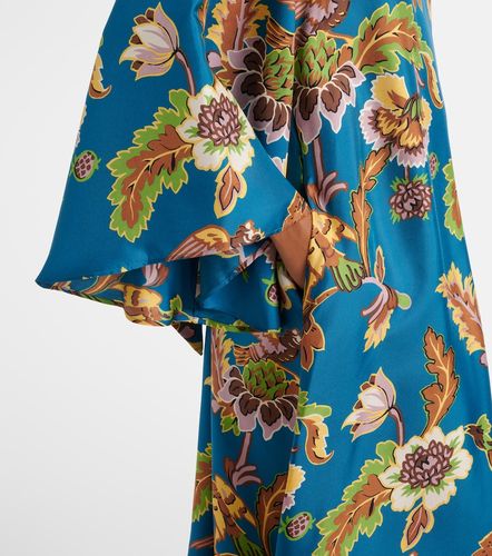 Robe midi Magnifico imprimée en soie - La DoubleJ - Modalova