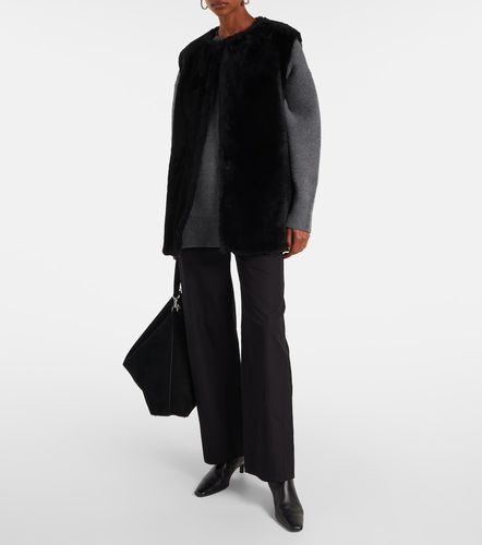 Veste sans manches en shearling - Toteme - Modalova