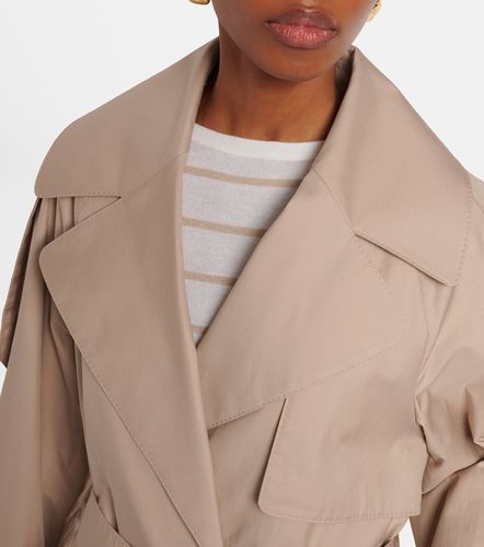 Trench-coat en gabardine de coton mélangé - Max Mara - Modalova