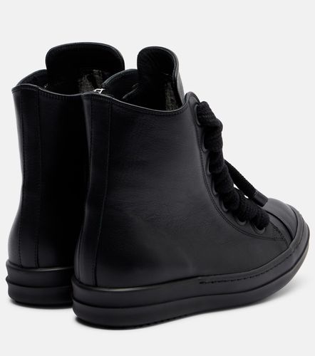 Baskets Jumbolace en cuir - Rick Owens - Modalova