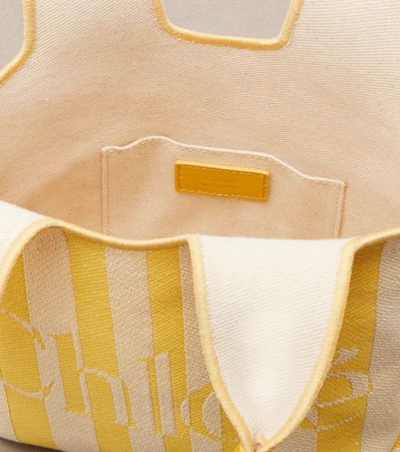 Chloé Cabas Stripy Small en jacquard - Chloe - Modalova