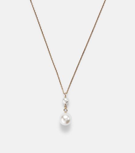 Collier Rêve Simple en or 14 ct, diamants et perles - Sophie Bille Brahe - Modalova