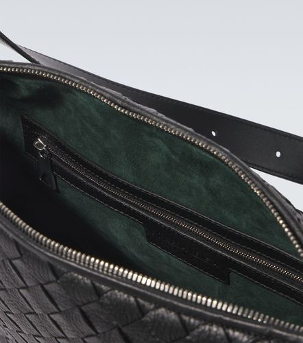 Sac porté épaule Traveler Intreccio Small en cuir - Bottega Veneta - Modalova