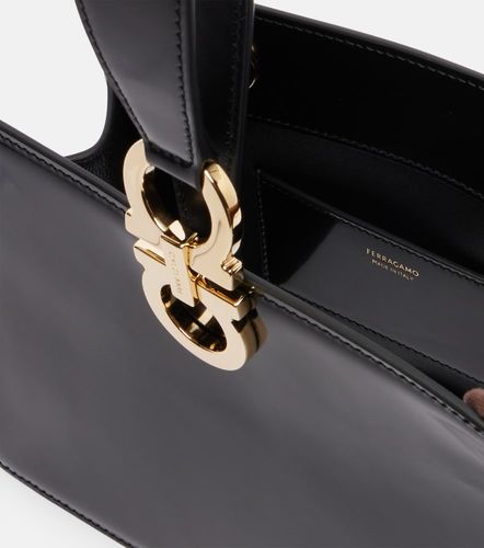 Pochette Small en cuir verni - Ferragamo - Modalova