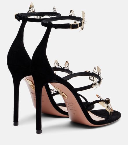 Sandales Papillon Sauvage 105 en daim - Aquazzura - Modalova