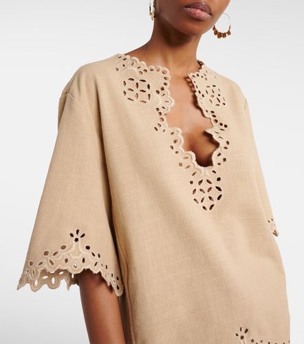 Top Shana brodé en coton - Marant Etoile - Modalova