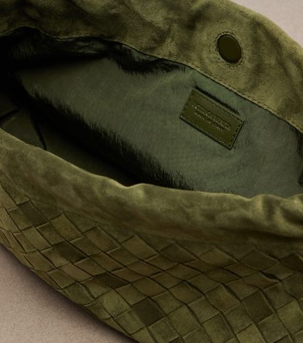 Sac Giorno en daim Intrecciato - Bottega Veneta - Modalova