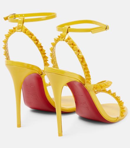 Sandales Mafaldina Spikes 100 en cuir - Christian Louboutin - Modalova