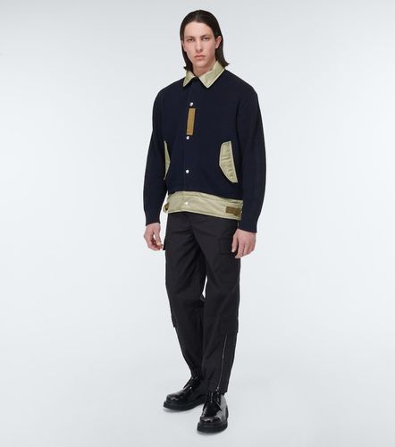 Sacai Veste en coton mélangé - Sacai - Modalova