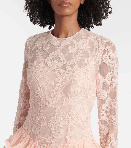 Zimmermann Robe Crush Lace Frill - Zimmermann - Modalova