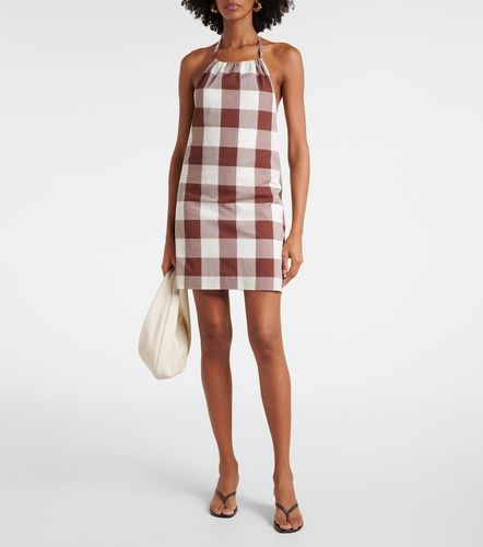 Robe Callie en coton à carreaux vichy - Posse - Modalova