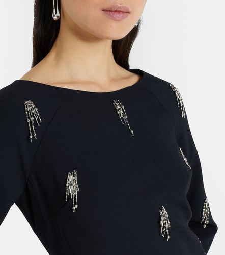 Robe midi Coretta en crêpe à ornements - Simkhai - Modalova