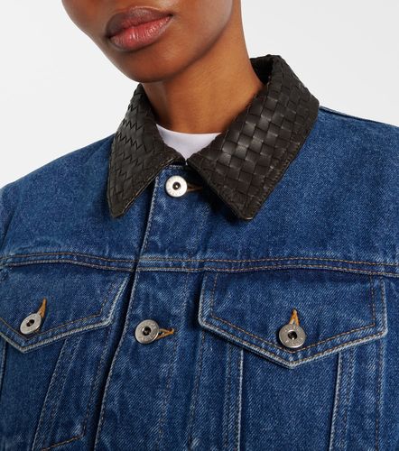 Veste Intrecciato en jean - Bottega Veneta - Modalova