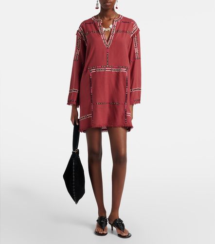 Tunique Freya en soie à broderie - Isabel Marant - Modalova