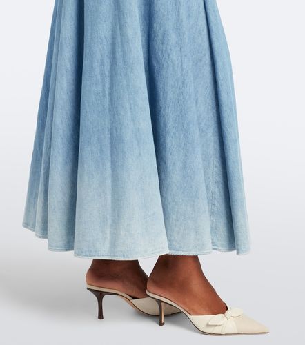 Robe longue en chambray de coton - Ralph Lauren Collection - Modalova
