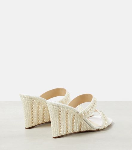 Mules compensées Sacoria 85 à ornements - Jimmy Choo - Modalova