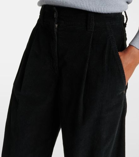 Pantalon droit en velours - Brunello Cucinelli - Modalova