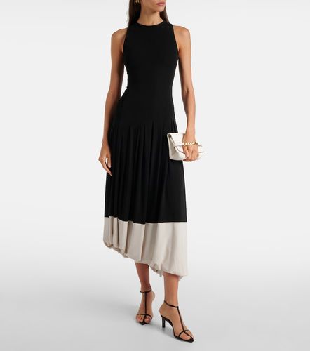 Robe midi en jersey colorblock - Victoria Beckham - Modalova