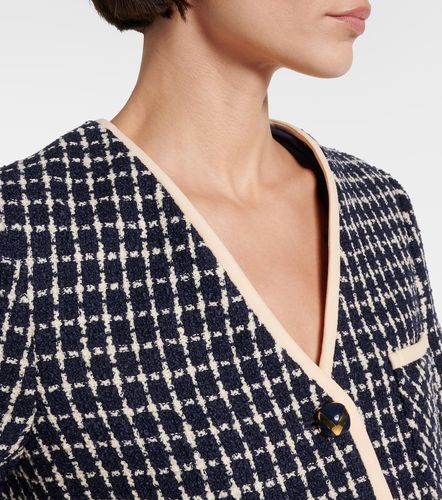 Veste en bouclé de laine et coton mélangés - Valentino - Modalova
