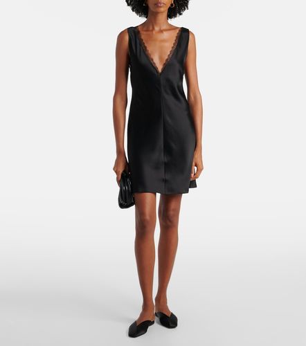 Robe Barb en satin et dentelle - Leset - Modalova