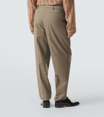 Pantalon tapered en laine - Saint Laurent - Modalova