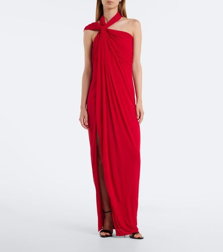 Balmain Robe longue en crêpe - Balmain - Modalova