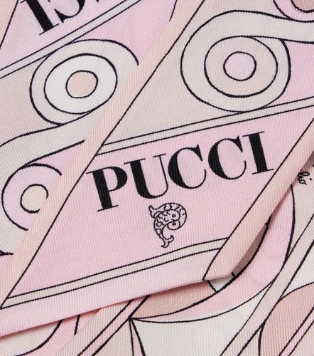 Foulard Iride et Rombi en soie - Pucci - Modalova