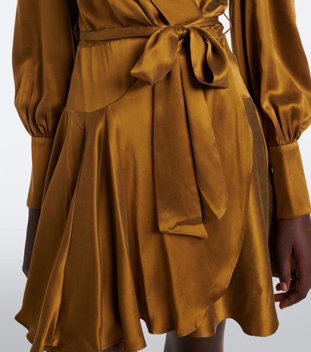 Robe portefeuille en soie - Zimmermann - Modalova