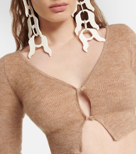 Cardigan Alzou en mohair et laine mélangés - Jacquemus - Modalova