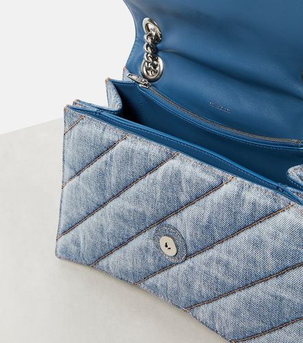 Balenciaga Sac Crush Medium en jean - Balenciaga - Modalova