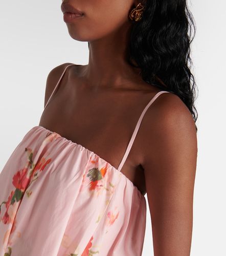 Robe midi Lightburst Puff en coton à imprimé floral - Zimmermann - Modalova