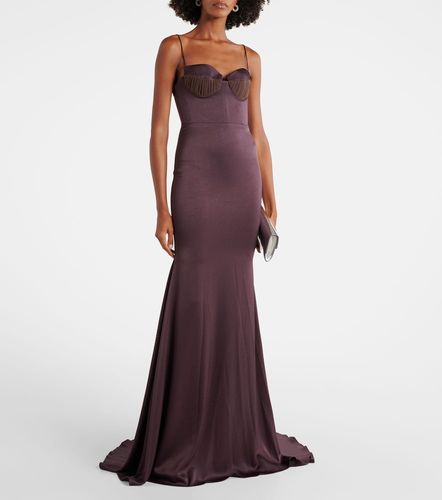Alex Perry Robe longue en satin - Alex Perry - Modalova