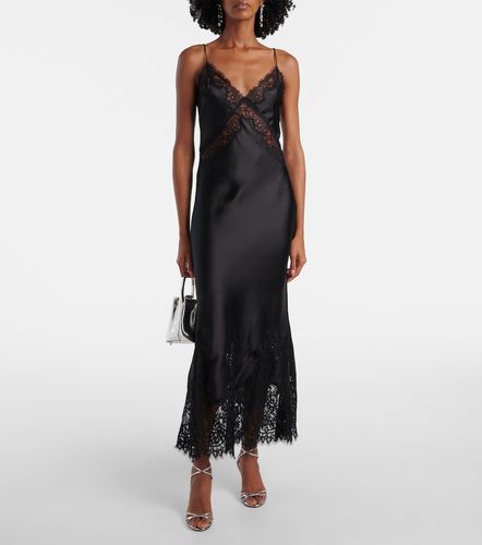 Robe Tamera en satin et dentelle - Rebecca Vallance - Modalova
