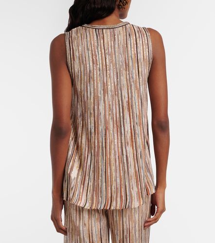 Missoni Top en lamé à sequins - Missoni - Modalova