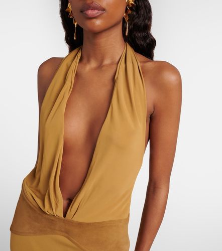 Robe longue en daim - Christopher Esber - Modalova