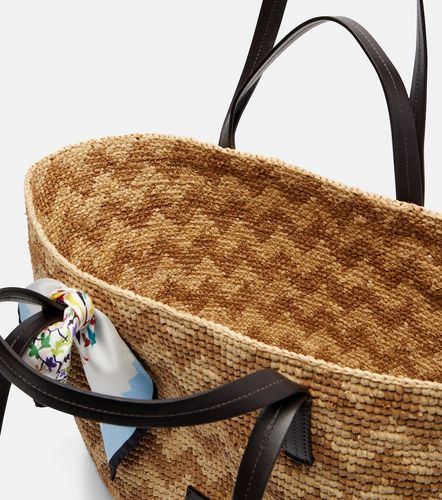 Cabas Zigzag Large en raphia - Missoni - Modalova