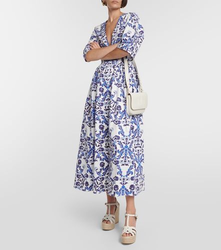 Robe longue Elowen imprimée en coton - Emilia Wickstead - Modalova