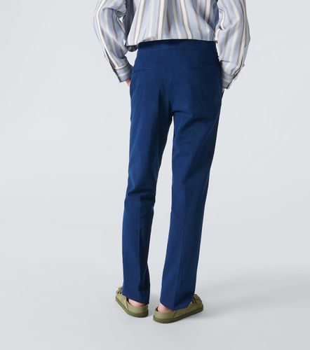 Pantalon slim en coton - King & Tuckfield - Modalova