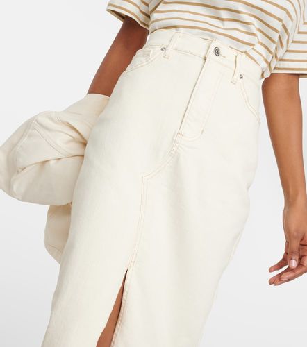 Jupe midi Breves en denim - Veronica Beard - Modalova