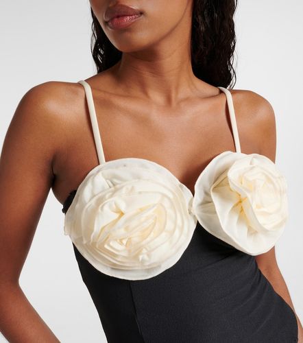 Maillot de bain taille haute à appliqués floraux - Same - Modalova
