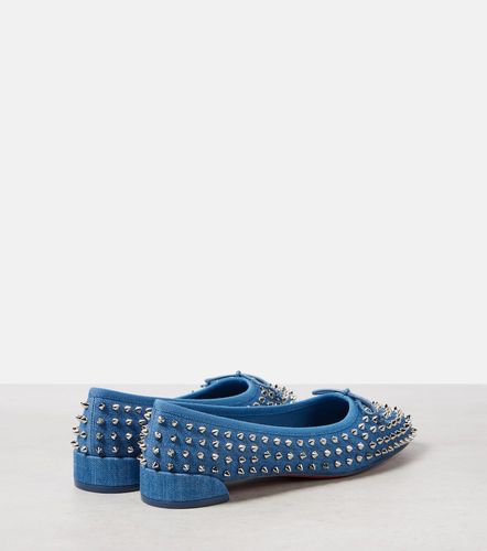 Ballerines Sweetie Jane Spikes en denim - Christian Louboutin - Modalova