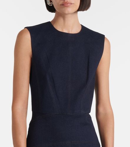 Robe midi Karrigan en denim - Veronica Beard - Modalova