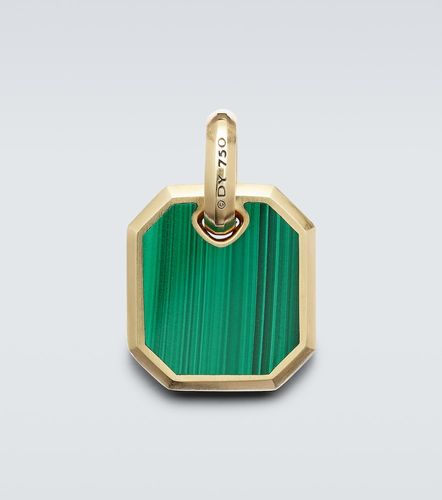 Collier Amulet en or 18 ct et malachite - David Yurman - Modalova