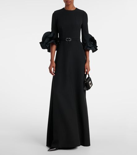 Safiyaa Robe longue en crêpe - Safiyaa - Modalova